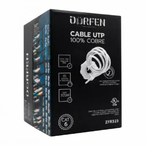 Cable UTP 100% cobre Durfen