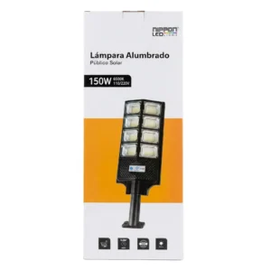 Lámpara alumbrado público solar