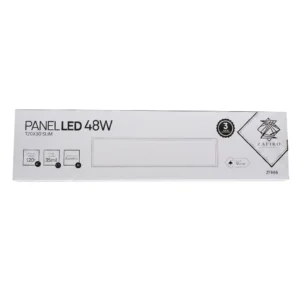 Panel LED 48W 120x90 slim - Zafiro