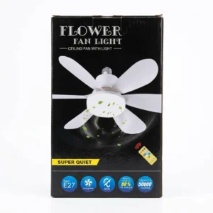 Flower fan light